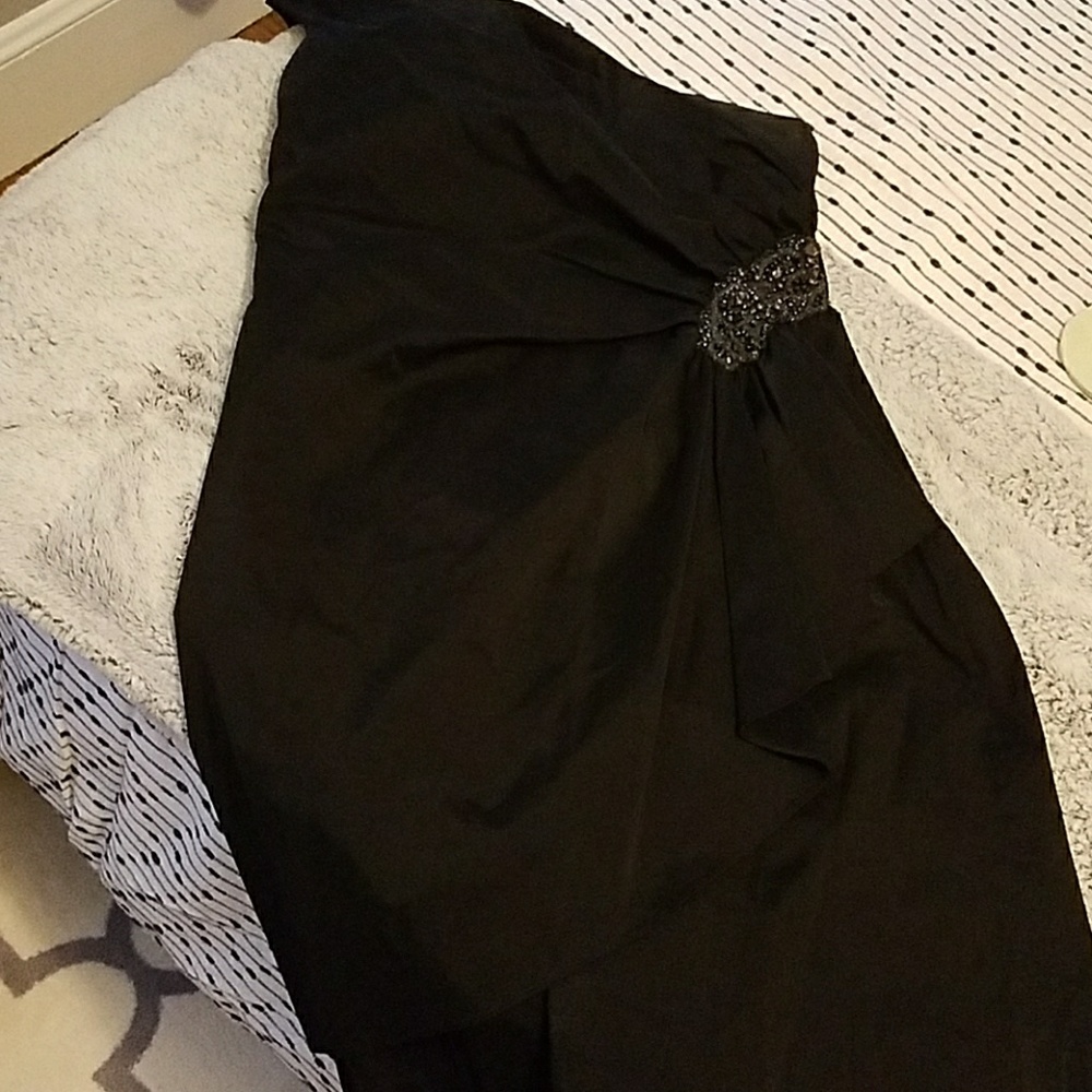 1 shoulder women's cocktail dress